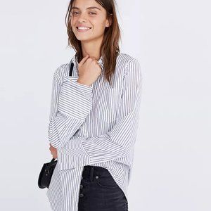 Madewell - Bristol Button Down Shirt in Stripe